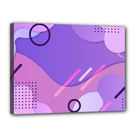 Colorful Labstract Wallpaper Theme Canvas 16  X 12  (stretched)