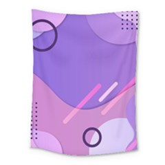 Colorful Labstract Wallpaper Theme Medium Tapestry