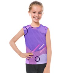 Colorful Labstract Wallpaper Theme Kids  Mesh Tank Top by Apen