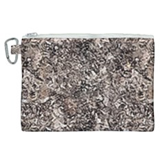 Earth Tones Fall Abstract Textured Print Canvas Cosmetic Bag (xl) by dflcprintsclothing