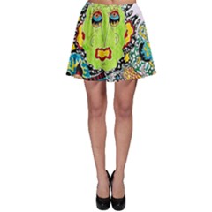 Supersonic Monster Mash Skater Skirt by chellerayartisans