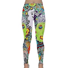 Supersonic Monster Mash Classic Yoga Leggings by chellerayartisans