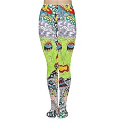 Supersonic Monster Mash Tights by chellerayartisans