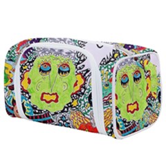 Supersonic Monster Mash Toiletries Pouch by chellerayartisans