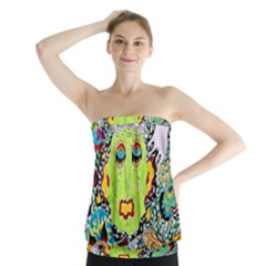 Supersonic Monster Mash Strapless Top by chellerayartisans