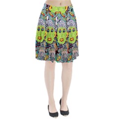 Supersonic Monster Mash Pleated Skirt by chellerayartisans