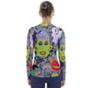 Supersonic Monster Mash V-Neck Long Sleeve Top View2