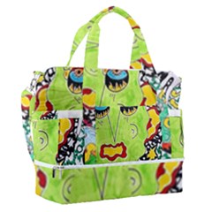 Supersonic Monster Mash Sports Shoulder Bag With Shoes Compartment