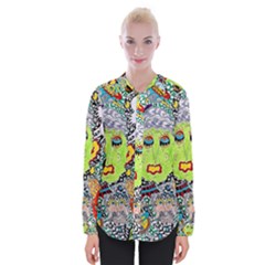 Supersonic Monster Mash Womens Long Sleeve Shirt