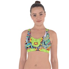 Supersonic Monster Mash Cross String Back Sports Bra