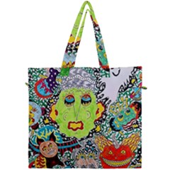 Supersonic Monster Mash Canvas Travel Bag