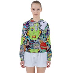 Supersonic Monster Mash Women s Tie Up Sweat