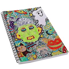 Supersonic Monster Mash 5 5  X 8 5  Notebook