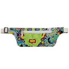 Supersonic Monster Mash Active Waist Bag by chellerayartisans