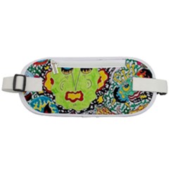 Supersonic Monster Mash Rounded Waist Pouch by chellerayartisans