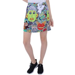 Supersonic Monster Mash Tennis Skirt by chellerayartisans