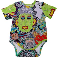 Supersonic Monster Mash Baby Short Sleeve Bodysuit