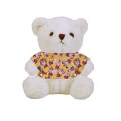 Cartoon Xmas Characters Pattern Full Print Cuddly Teddy Bear