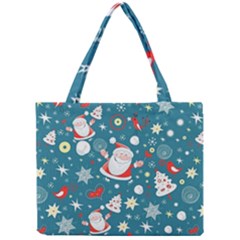 Christmas, Decorative, Desenho, Pattern Mini Tote Bag by kyorashop23