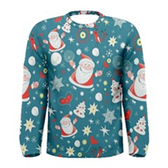 Christmas, Decorative, Desenho, Pattern Men s Long Sleeve T-shirt