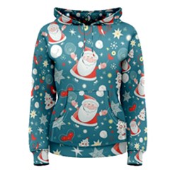 Christmas, Decorative, Desenho, Pattern Women s Pullover Hoodie