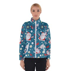 Christmas, Decorative, Desenho, Pattern Women s Bomber Jacket