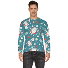 Christmas, Decorative, Desenho, Pattern Men s Fleece Sweatshirt