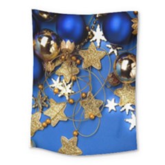 Merry Christmas, Baubles Medium Tapestry