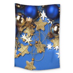 Merry Christmas, Baubles Large Tapestry