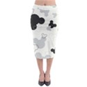 Mickey Mouse, Black, Classic, Cute, Disne Midi Pencil Skirt View1