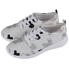 Mickey Mouse, Black, Classic, Cute, Disne Men s Lightweight Sports Shoes