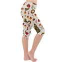 Christmas Pattern, Pattern, Christmas, Trees Lightweight Velour Cropped Yoga Leggings View3