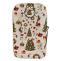 Christmas Pattern, Pattern, Christmas, Trees Waist Pouch (Large) View2