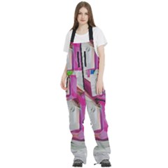 900 Luciano 897116 60697 V1 V1 Women s Front Zip Ski And Snowboard Bib Pants