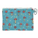 Whimsical Mushroom pattern Canvas Cosmetic Bag (XL) View2