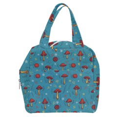 Whimsical Mushroom Pattern Boxy Hand Bag by Drawde