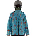 Whimsical Mushroom pattern Men s Zip Ski and Snowboard Waterproof Breathable Jacket View1