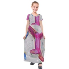 900 Luciano 897116 60697 V1 V1 Kids  Short Sleeve Maxi Dress