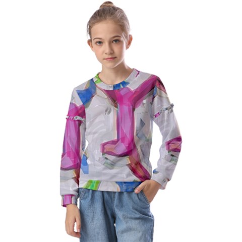 900 Luciano 897116 60697 V1 V1 Kids  Long Sleeve T-shirt With Frill  by Lucianodenobrega