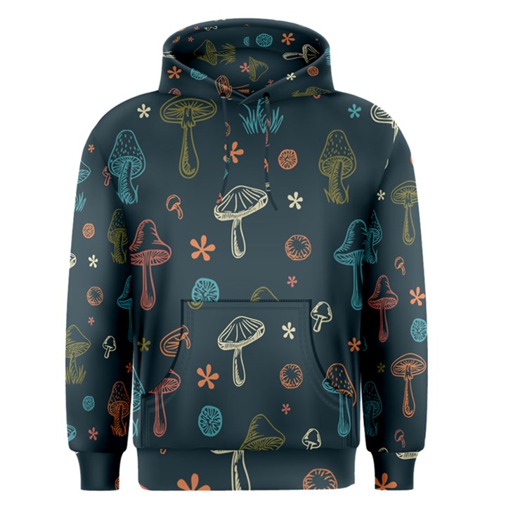 Whimsical Mushrooms pattern Men s Core Hoodie