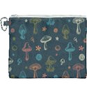 Whimsical Mushrooms pattern Canvas Cosmetic Bag (XXXL) View1