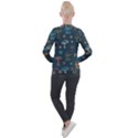 Whimsical Mushrooms pattern Casual Zip Up Jacket View2