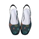 Whimsical Mushrooms pattern Women s Classic Slingback Heels View1