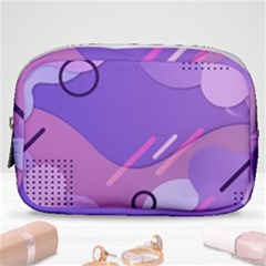 Colorful Labstract Wallpaper Theme Make Up Pouch (small) by Apen