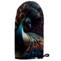 Colorful Peacock Bird Feathers Microwave Oven Glove View1