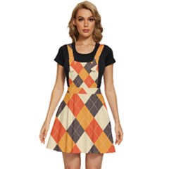 Halloween Argyle Pattern  Apron Dress by Safari