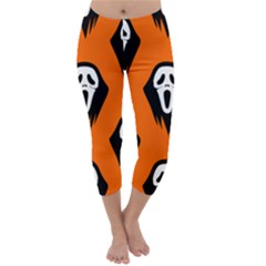 Halloween Party  Capri Winter Leggings 