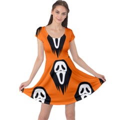 Halloween Party  Cap Sleeve Dress by Safari