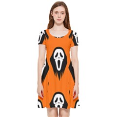 Halloween Party  Inside Out Cap Sleeve Dress by Safari