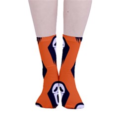 Halloween Party  Smooth Crew Length Tube Socks by Safari